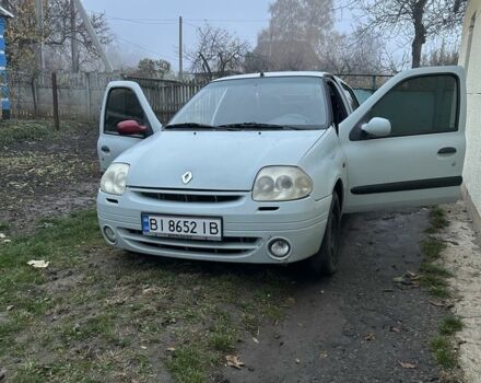 Сірий Рено Кліо, об'ємом двигуна 1.4 л та пробігом 320 тис. км за 2500 $, фото 1 на Automoto.ua