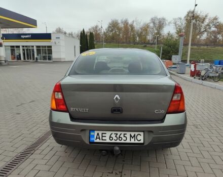 Серый Рено Клио, объемом двигателя 1.4 л и пробегом 250 тыс. км за 3100 $, фото 4 на Automoto.ua