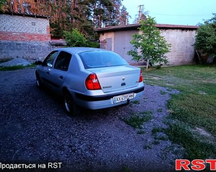Серый Рено Клио, объемом двигателя 1.4 л и пробегом 247 тыс. км за 3200 $, фото 7 на Automoto.ua