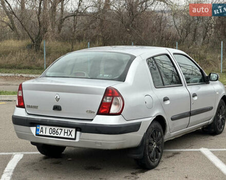 Серый Рено Клио, объемом двигателя 1.4 л и пробегом 301 тыс. км за 2999 $, фото 11 на Automoto.ua