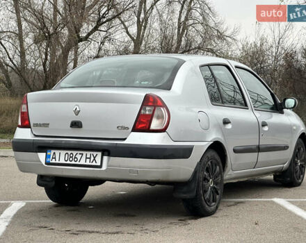 Серый Рено Клио, объемом двигателя 1.4 л и пробегом 301 тыс. км за 2999 $, фото 12 на Automoto.ua