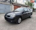 Серый Рено Клио, объемом двигателя 1.4 л и пробегом 186 тыс. км за 3950 $, фото 1 на Automoto.ua