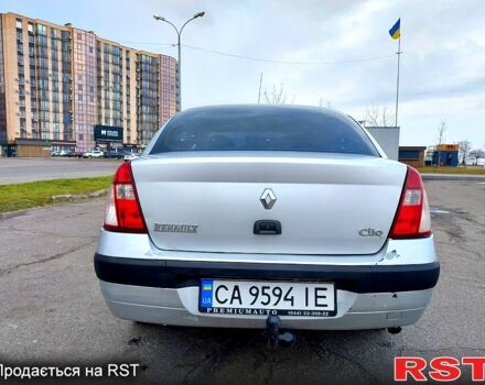 Серый Рено Клио, объемом двигателя 1.4 л и пробегом 283 тыс. км за 3300 $, фото 1 на Automoto.ua