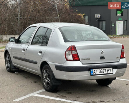 Серый Рено Клио, объемом двигателя 1.4 л и пробегом 301 тыс. км за 2999 $, фото 7 на Automoto.ua