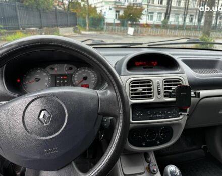Сірий Рено Кліо, об'ємом двигуна 1.4 л та пробігом 207 тис. км за 3490 $, фото 20 на Automoto.ua
