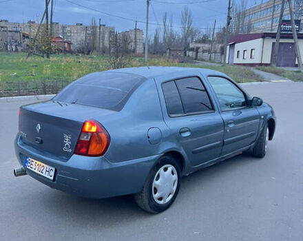 Серый Рено Клио, объемом двигателя 1.39 л и пробегом 303 тыс. км за 2900 $, фото 4 на Automoto.ua