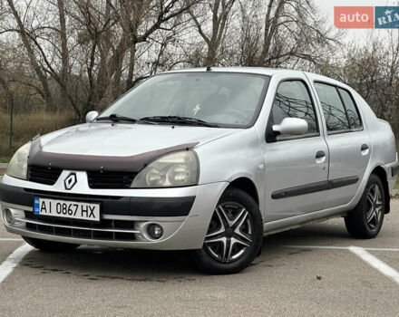 Серый Рено Клио, объемом двигателя 1.4 л и пробегом 301 тыс. км за 2999 $, фото 6 на Automoto.ua