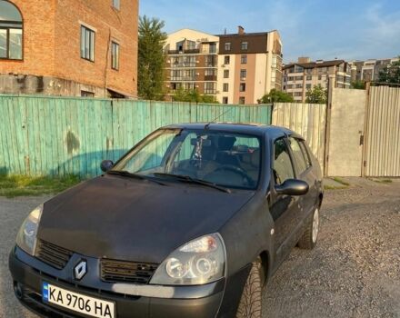 Серый Рено Клио, объемом двигателя 1.4 л и пробегом 233 тыс. км за 2500 $, фото 2 на Automoto.ua