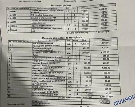 Сірий Рено Кліо, об'ємом двигуна 1.15 л та пробігом 237 тис. км за 4500 $, фото 23 на Automoto.ua