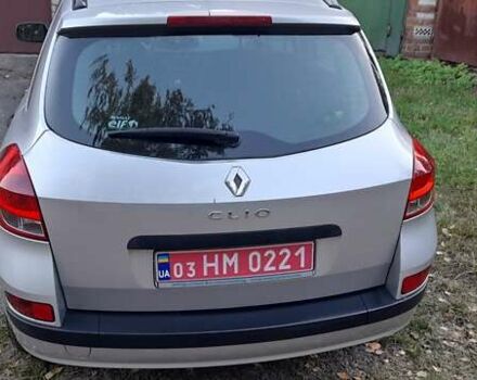 Серый Рено Клио, объемом двигателя 1.2 л и пробегом 200 тыс. км за 5200 $, фото 4 на Automoto.ua