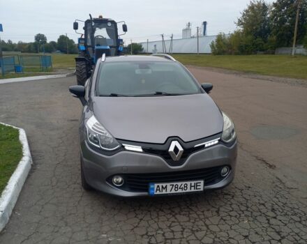 Серый Рено Клио, объемом двигателя 1.5 л и пробегом 185 тыс. км за 7800 $, фото 2 на Automoto.ua