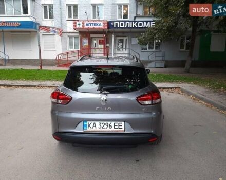 Рено Клио 2016 в Згуровке на Automoto.ua Серый Рено Клио, объемом двигателя 1.5 л и пробегом 230 тыс. км за 8700 $, фото 4 на Automoto.ua