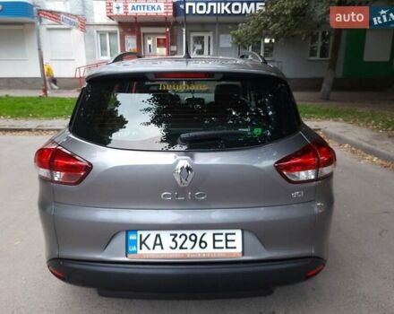 Рено Клио 2016 в Згуровке на Automoto.ua Серый Рено Клио, объемом двигателя 1.5 л и пробегом 230 тыс. км за 8700 $, фото 6 на Automoto.ua