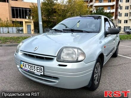 Сірий Рено Кліо, об'ємом двигуна 1.4 л та пробігом 299 тис. км за 1700 $, фото 1 на Automoto.ua