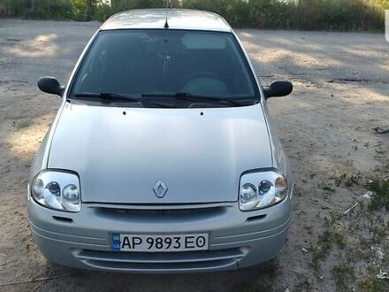 Рено Кліо 2001 у Запоріжжя на Automoto.ua Сірий Рено Кліо, об'ємом двигуна 1.4 л та пробігом 275 тис. км за 2500 $, фото 1 на Automoto.ua
