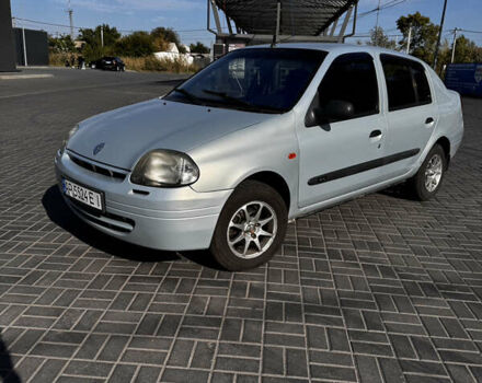 Серый Рено Клио, объемом двигателя 1.4 л и пробегом 386 тыс. км за 2100 $, фото 1 на Automoto.ua