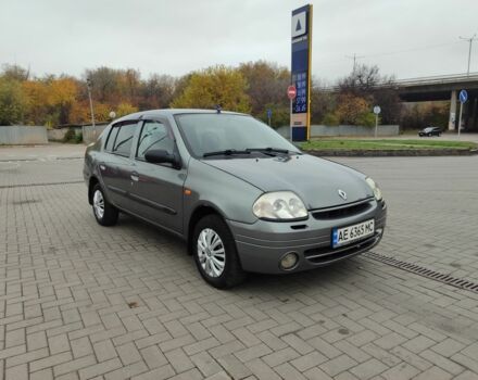 Серый Рено Клио, объемом двигателя 1.4 л и пробегом 250 тыс. км за 3100 $, фото 1 на Automoto.ua