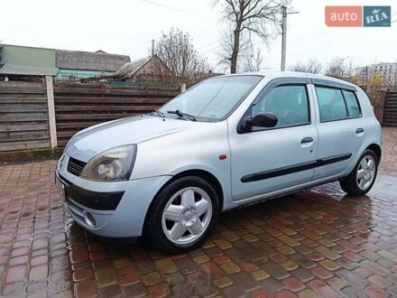 Серый Рено Клио, объемом двигателя 1.4 л и пробегом 216 тыс. км за 3500 $, фото 1 на Automoto.ua