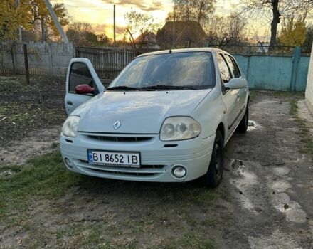 Серый Рено Клио, объемом двигателя 1.4 л и пробегом 330 тыс. км за 2642 $, фото 1 на Automoto.ua