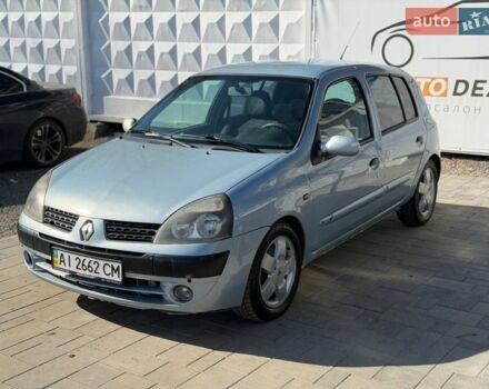 Серый Рено Клио, объемом двигателя 1.39 л и пробегом 250 тыс. км за 3500 $, фото 1 на Automoto.ua
