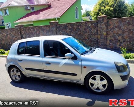 Серый Рено Клио, объемом двигателя 1.4 л и пробегом 254 тыс. км за 2500 $, фото 1 на Automoto.ua