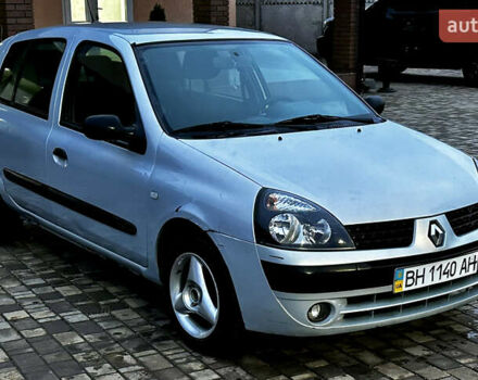 Серый Рено Клио, объемом двигателя 1.4 л и пробегом 160 тыс. км за 2999 $, фото 1 на Automoto.ua