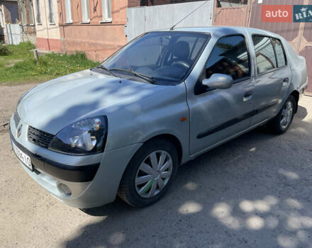 Серый Рено Клио, объемом двигателя 1.39 л и пробегом 193 тыс. км за 3300 $, фото 1 на Automoto.ua