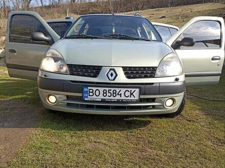Рено Кліо 2003 у Тернополі на Automoto.ua Сірий Рено Кліо, об'ємом двигуна 1.4 л та пробігом 213 тис. км за 3200 $, фото 1 на Automoto.ua