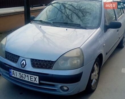 Серый Рено Клио, объемом двигателя 1.39 л и пробегом 332 тыс. км за 2500 $, фото 1 на Automoto.ua