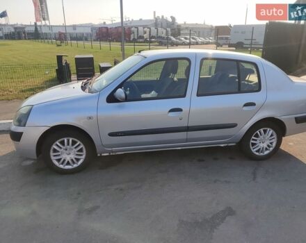 Серый Рено Клио, объемом двигателя 1.4 л и пробегом 163 тыс. км за 3100 $, фото 1 на Automoto.ua