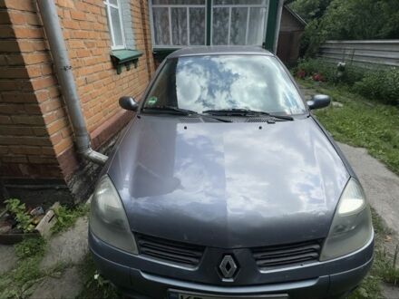 Сірий Рено Кліо, об'ємом двигуна 1.2 л та пробігом 162 тис. км за 1600 $, фото 1 на Automoto.ua