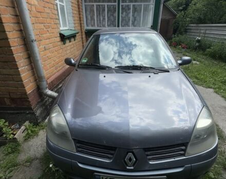 Серый Рено Клио, объемом двигателя 1.2 л и пробегом 162 тыс. км за 1600 $, фото 1 на Automoto.ua