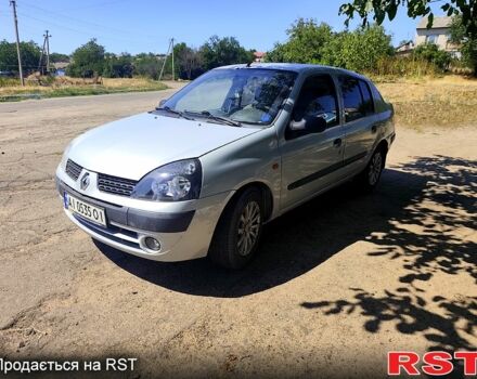 Сірий Рено Кліо, об'ємом двигуна 1.4 л та пробігом 220 тис. км за 2500 $, фото 1 на Automoto.ua