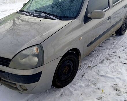 Сірий Рено Кліо, об'ємом двигуна 1.4 л та пробігом 1430 тис. км за 3200 $, фото 1 на Automoto.ua