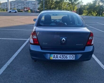 Серый Рено Клио, объемом двигателя 1.4 л и пробегом 240 тыс. км за 3300 $, фото 1 на Automoto.ua