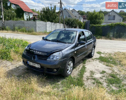 Серый Рено Клио, объемом двигателя 1.39 л и пробегом 170 тыс. км за 3350 $, фото 1 на Automoto.ua