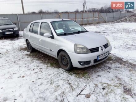 Серый Рено Клио, объемом двигателя 1.4 л и пробегом 108 тыс. км за 1900 $, фото 1 на Automoto.ua