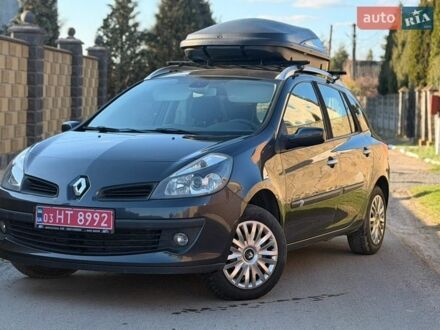 Серый Рено Клио, объемом двигателя 1.5 л и пробегом 230 тыс. км за 5350 $, фото 1 на Automoto.ua