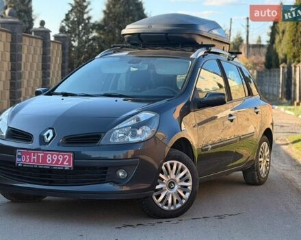 Серый Рено Клио, объемом двигателя 1.5 л и пробегом 230 тыс. км за 5350 $, фото 1 на Automoto.ua