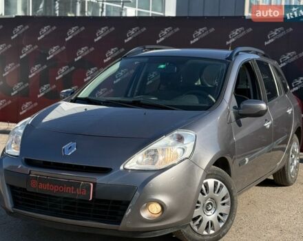 Серый Рено Клио, объемом двигателя 1.2 л и пробегом 202 тыс. км за 5300 $, фото 1 на Automoto.ua