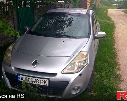 Серый Рено Клио, объемом двигателя 1.5 л и пробегом 270 тыс. км за 5200 $, фото 1 на Automoto.ua