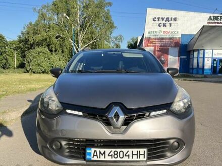 Рено Кліо 2014 у Житомирі на Automoto.ua Сірий Рено Кліо, об'ємом двигуна 1.5 л та пробігом 196 тис. км за 7800 $, фото 1 на Automoto.ua