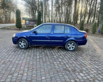 Синий Рено Клио, объемом двигателя 1.4 л и пробегом 273 тыс. км за 2500 $, фото 1 на Automoto.ua
