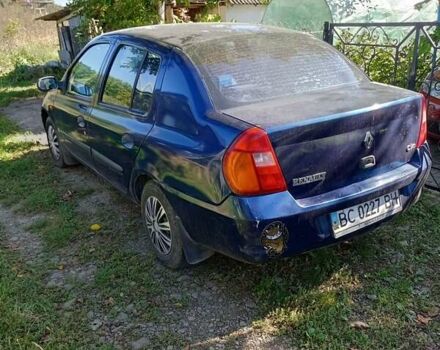 Синий Рено Клио, объемом двигателя 1.39 л и пробегом 200 тыс. км за 2500 $, фото 1 на Automoto.ua