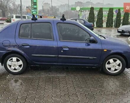 Синій Рено Кліо, об'ємом двигуна 1.39 л та пробігом 214 тис. км за 3800 $, фото 2 на Automoto.ua