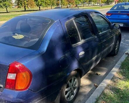 Синий Рено Клио, объемом двигателя 1.4 л и пробегом 172 тыс. км за 2600 $, фото 5 на Automoto.ua