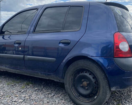 Синий Рено Клио, объемом двигателя 1.2 л и пробегом 267 тыс. км за 2450 $, фото 2 на Automoto.ua