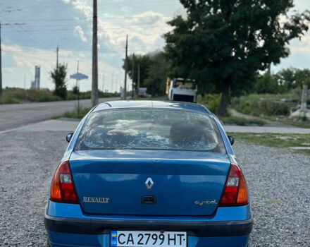 Синий Рено Клио, объемом двигателя 1.4 л и пробегом 390 тыс. км за 2500 $, фото 16 на Automoto.ua
