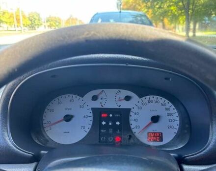 Синий Рено Клио, объемом двигателя 1.4 л и пробегом 172 тыс. км за 2600 $, фото 3 на Automoto.ua