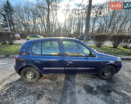 Синій Рено Кліо, об'ємом двигуна 1.4 л та пробігом 239 тис. км за 3700 $, фото 2 на Automoto.ua